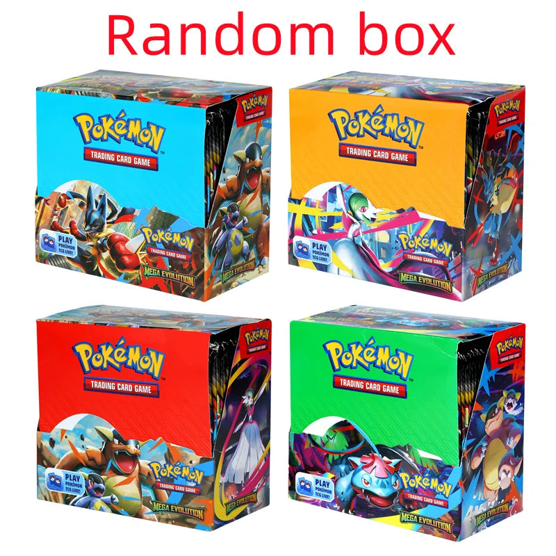 360Pcs Pokemon Card Mega Evolution Lucario Prismatic English Booster Battle Trading Cards