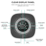 Smart WiFi Air Purifier with HEPA Filter, Tuya App & Alexa Control – Portable Home Air Cleaner with PM2.5 Display thumbnail 10
