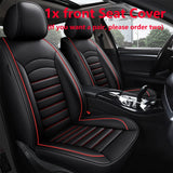 Leather Universal Car Seat Cover for BMW X1 X3 X4 X5 X6 F10 F20 320 520 525 E36 E46 Waterproof Interior Seat Protector thumbnail 10