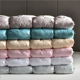Five-Star Hotel Style Goose Down Duvet – Warm Winter Quilt for Single & Double Beds – Soft Quilted Polyester Comforter 150x200cm to 200x230cm thumbnail 4