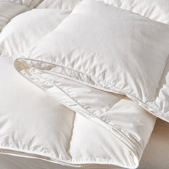 Goodnight Kiss 100% White Goose Down Comforter – Soft Luxury Warm Duvet for Winter, Spring & Autumn