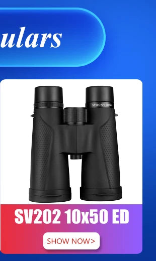 SVBONY SV47 Professional Bird Watching Binoculars – 8x32 / 8x42 / 10x42 Powerful HD Telescope | IPX7 Waterproof Camping & Survival Gear