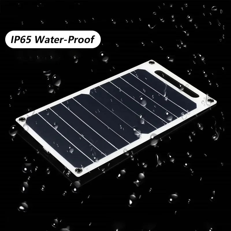 30W Portable Solar Panel Charger with USB – Waterproof Outdoor Power for Hiking, Camping & Travel
