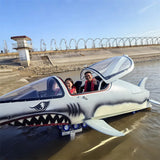 Fiberglass Luxury High-Speed Simulation Motorboat Yacht – 2 Person, 250kg Capacity thumbnail 3