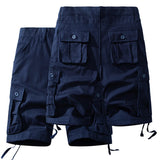 Men’s Cotton Cargo Knee-Length Tactical Shorts – Casual Hiking, Fishing & Sports Wear thumbnail 7