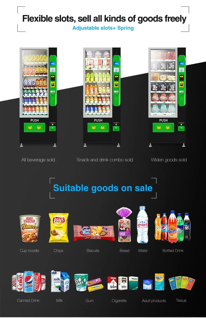Snack & Drink Mini Vending Machine – Automatic Smart Dispenser