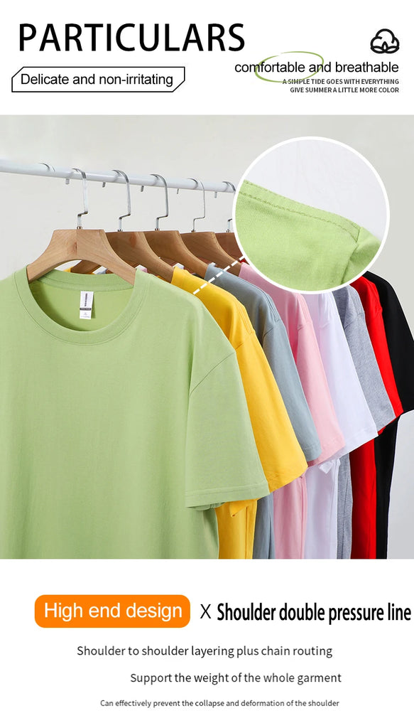 100% Cotton Women’s Loose Fit O-Neck T-Shirt – Casual Short Sleeve Summer Top