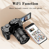 4K HD Digital Camera with Auto Focus & 12X Optical Zoom – 72MP Vlogging Camera for YouTube & Photography thumbnail 25