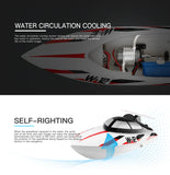 WL916 / WL912-A RC Speedboat 2.4GHz High-Speed Remote Control Racing Boat for Kids thumbnail 24