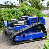 Customised Remote-Controlled All-Terrain Lawn Mower Robot – Self-Propelled Zero-Turn Petrol Mower thumbnail 5