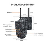 LS VISION 12MP 6K Solar Camera 15X Zoom 4G/WiFi Triple Lens Night Vision PTZ Trail Camera thumbnail 22