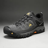 HIKEUP Men’s High-Quality Hiking Shoes – Durable Leather Climbing & Outdoor Walking Sneakers thumbnail 4