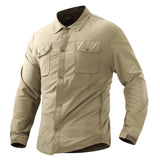 Lightweight Quick-Drying Tactical Shirt – Long Sleeve Outdoor Military Work Shirt thumbnail 2