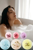 6Pcs Lavender Epsom Salt Bath Bomb Set – Muscle Relaxation Self Care Spa Gift for Women thumbnail 1