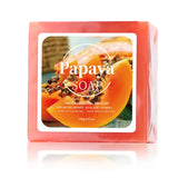 100g B+ Papaya Extract Nourishing Handmade Soap – Deep Cleansing Hydrating Bar with Coconut & Goat Milk thumbnail 3