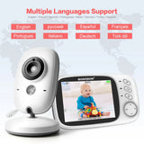 VB603 2.4G Wireless Video Baby Monitor with 3.2" LCD, Two-Way Audio, Night Vision & Temperature Monitoring thumbnail 16