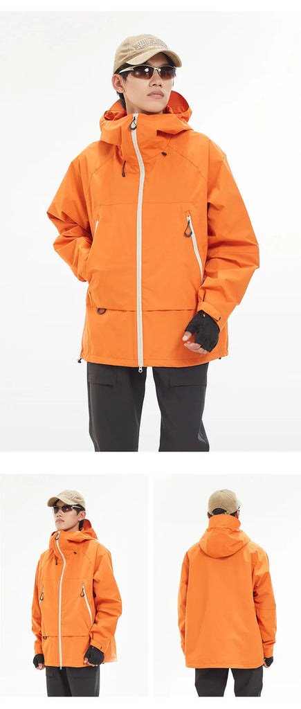 Unisex Waterproof Hiking Jacket – Premium Windproof Outdoor Sports Coat