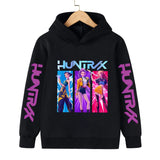2026 Kids Kpop Demon Hunters Hoodie – Cute Tiger Harajuku Sweatshirt for Boys & Girls thumbnail 3