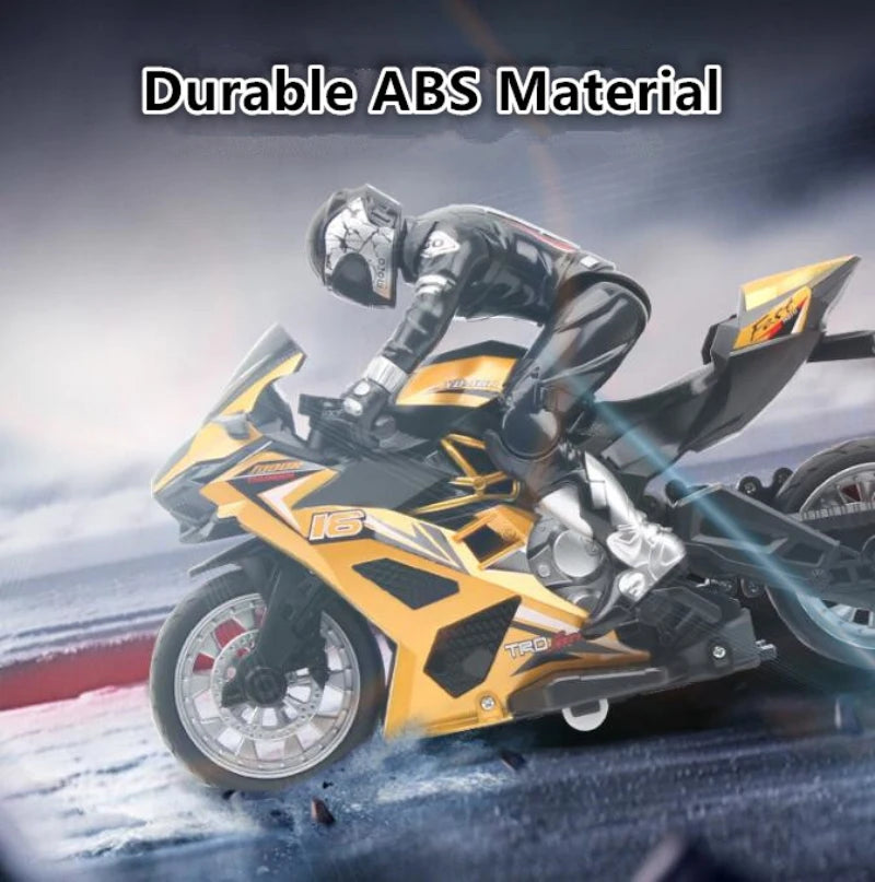 High Speed RC Stunt Motorbike – 360° Rotation Drift Remote Control Motorcycle Toy