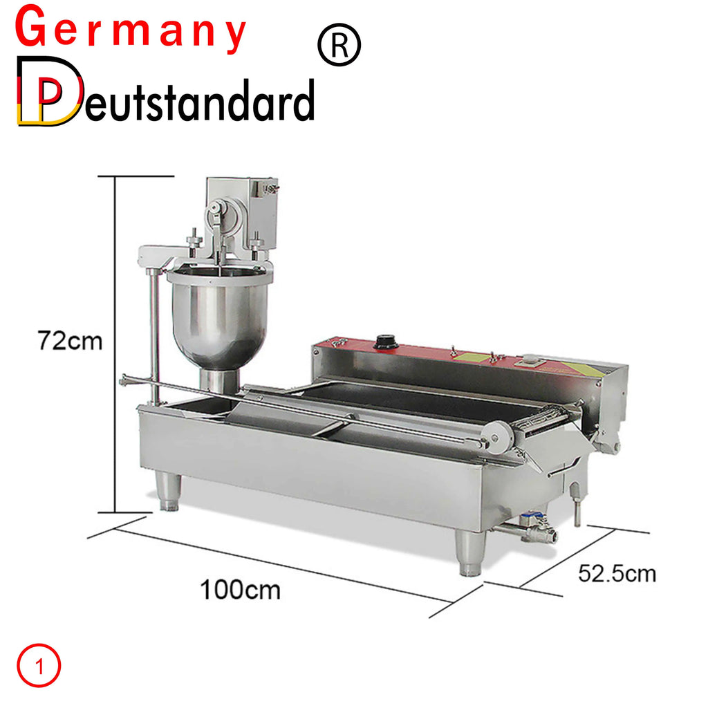 Commercial Automatic Donut Making Machine NP-1 – Stainless Steel 6kW High Productivity Donut Maker 220V/110V