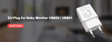 VB603 2.4G Wireless Video Baby Monitor with 3.2" LCD, Two-Way Audio, Night Vision & Temperature Monitoring thumbnail 7