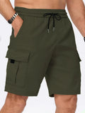Summer Men’s Lightweight Cargo Shorts – Multi-Pocket Casual Outdoor Jogging Shorts thumbnail 11