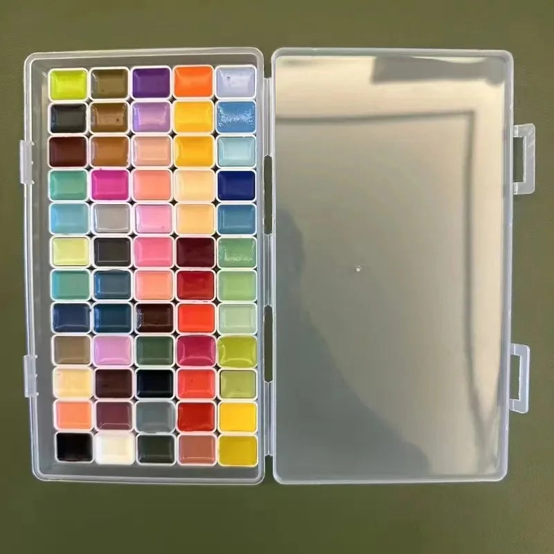 Professional Watercolor Paint Set 24/60/98/130 Colors