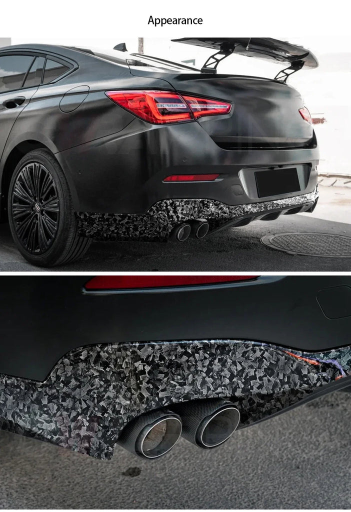 Carbon Fiber Vinyl Wrap Film Waterproof Glossy Self Adhesive Car Sticker Roll 150cm PVC Auto Body Protection Decal