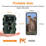 36MP Wildlife Hunting Camera with 1080P Video, 120° Wide Lens, 0.3s Trigger, Night Vision, IP66 Waterproof thumbnail 15