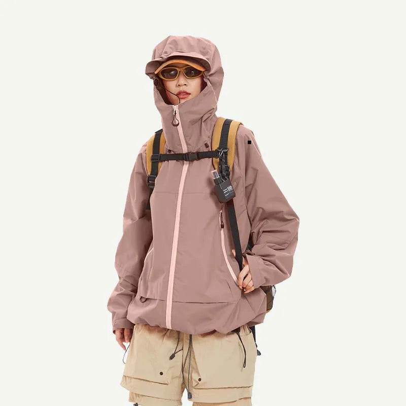 Unisex Waterproof Hiking Jacket – Premium Windproof Outdoor Sports Coat