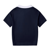 Children's Summer Color Matching Polo Shirt – Casual Short Sleeve Top for Boys & Girls thumbnail 12