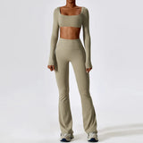 Seamless 2-Piece Women’s Yoga Set – Fitness Leggings & Sports Bra Workout Suit thumbnail 104