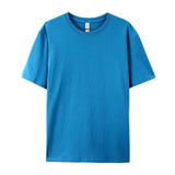 100% Cotton Women’s Loose Fit O-Neck T-Shirt – Casual Short Sleeve Summer Top thumbnail 29