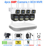 Smar 6MP Dual-Lens Wireless CCTV System 8CH NVR Kit with Audio & Night Vision thumbnail 45