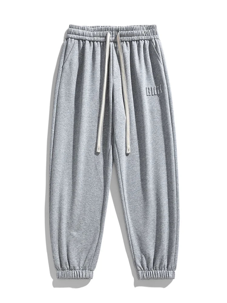 Men’s Big Size Hip Hop Jogger Sweatpants 6XL–8XL Loose Fit Cotton Blend Pants