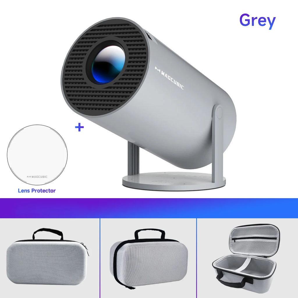 Magcubic HY300 Pro 4K Android 11 Projector – Dual WiFi6, BT5.0, 1080P Home & Outdoor Cinema