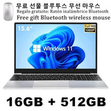 QMDZ 15.6" Laptop Intel Celeron N5095 Notebook PC 16GB/32GB RAM 128GB-2TB SSD Windows 11 1080P thumbnail 37