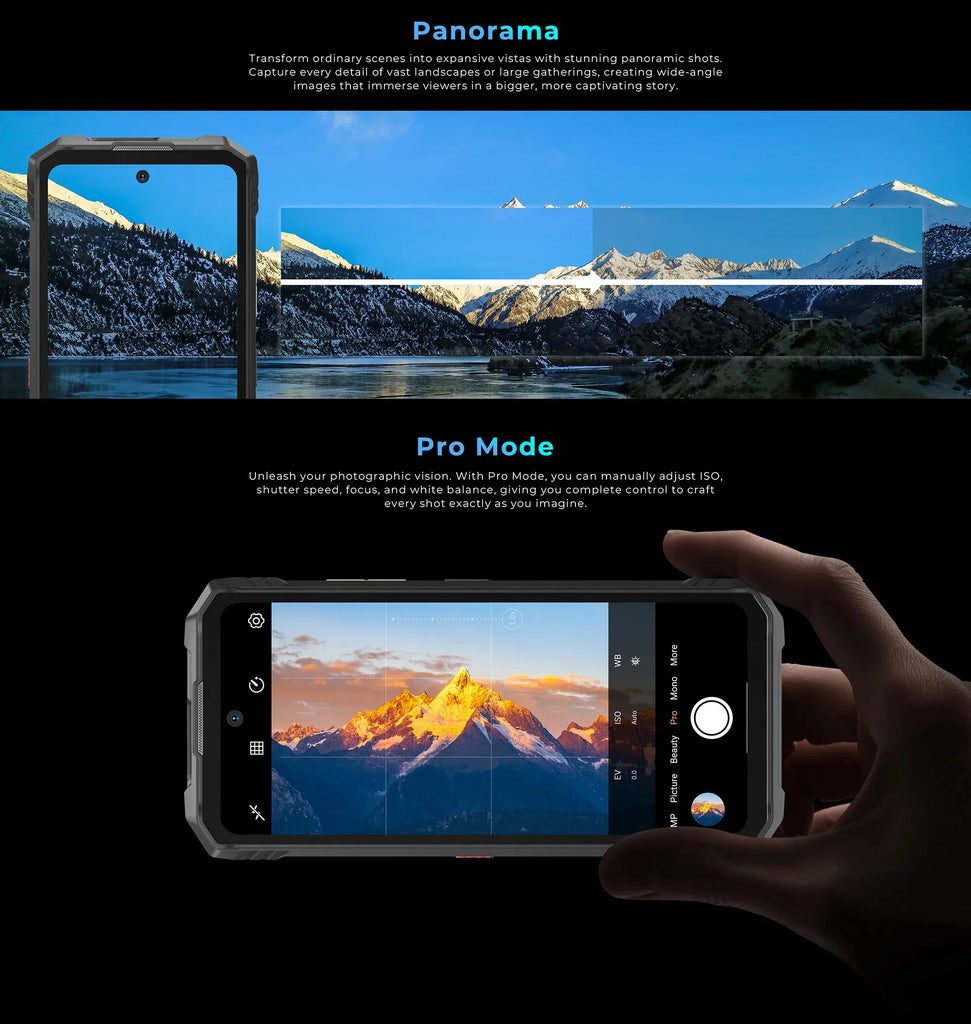 HOTWAV Hyper 8 Ultra Rugged Walkie-Talkie 5G Smartphone 12GB 512GB 12000mAh 108MP NFC Android 15