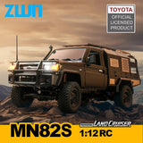 ZWN MN82 / MN82S LC79 1:12 Scale 4WD RC Pickup Truck – Full Scale Off-Road Climbing Remote Control Car thumbnail 1