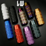 LW 95mm Aluminum Anti-Skid Car Gear Shift Knob – Universal Shifter Lever Head with 8mm 10mm 12mm Adapters – 9 Colors thumbnail 1