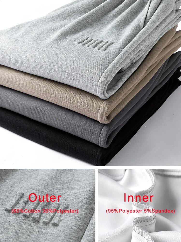 Men’s Big Size Hip Hop Jogger Sweatpants 6XL–8XL Loose Fit Cotton Blend Pants
