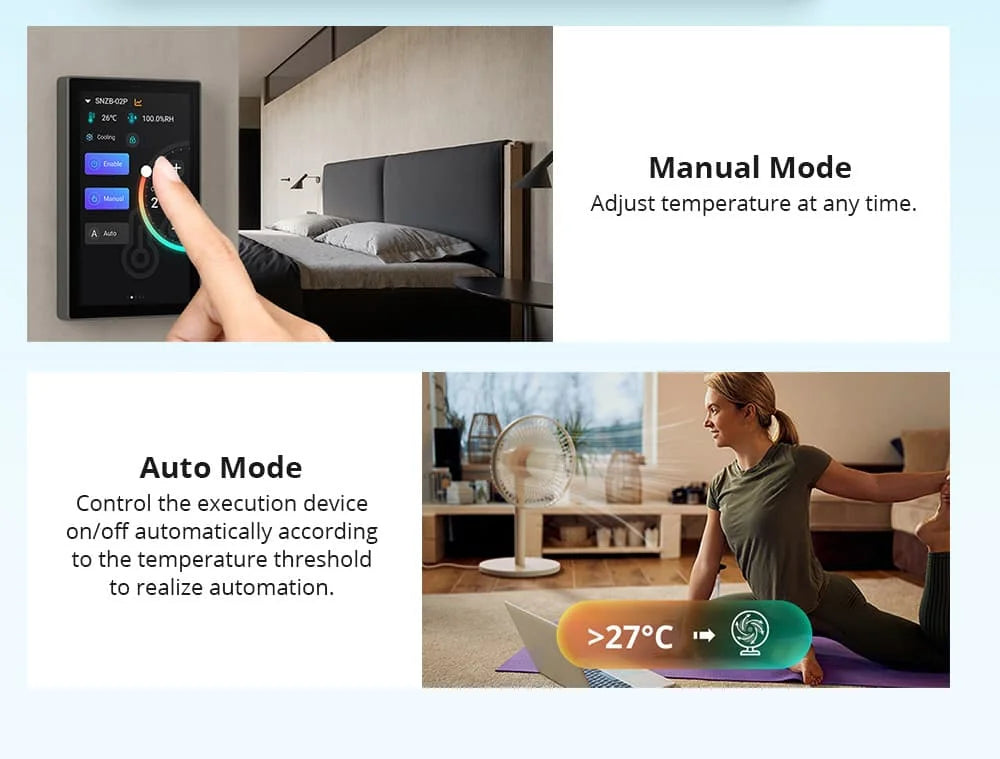 SONOFF NSPanel Pro 120 Smart Home Control Panel with Zigbee Gateway & Power Monitoring