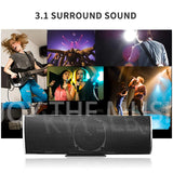 KYYSLB Wireless Subwoofer 5.1 Home Theater System with Bluetooth Soundbar for TV, Mobile, and Karaoke thumbnail 3