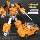 Transformation Toy Robot 6-in-1 Rescue Team Combined Alloy Robot – Birthday Gift thumbnail 14