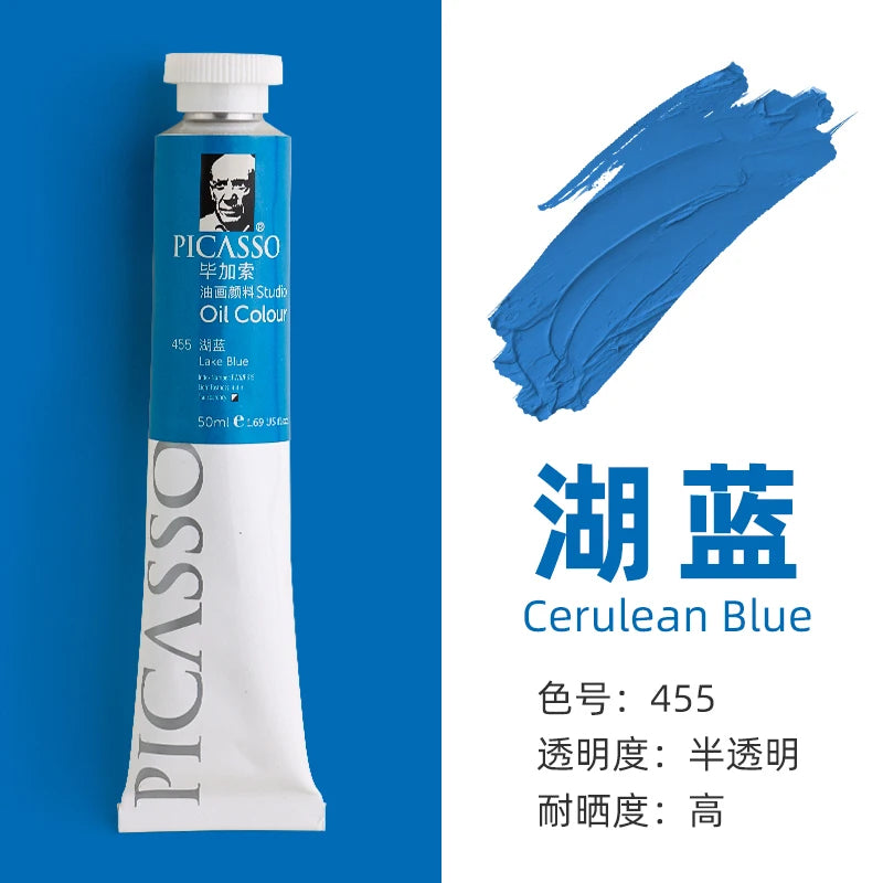 170ml Phoenix Large Tube Oil Paint – Non-Toxic, High Tint Strength, Mixable Artist Paint for Canvas & DIY Art