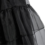 Girls Black Princess Costume Dress – Kids Cosplay Party, Pageant & Halloween Outfit thumbnail 6