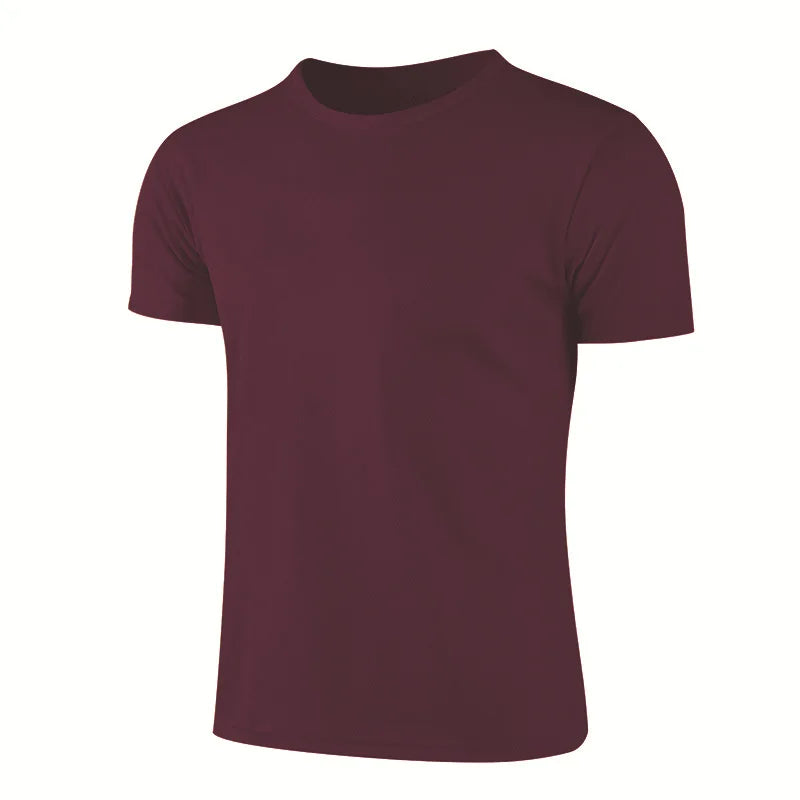 Quick Dry Short Sleeve Sports T-Shirt for Men and Women – Breathable Fitness & Running Tee
