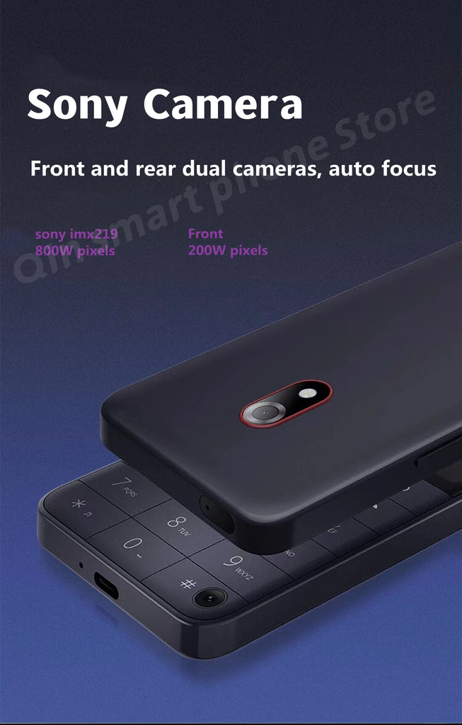 Qin F22 Pro Smart Touch Screen Phone 4GB RAM 64GB ROM Android Global Version 3.5" Display 5G WiFi