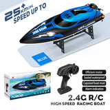 HJ808 RC Battery Boat 2.4GHz 25km/h High-Speed Remote Control Racing Ship Model Toy thumbnail 21