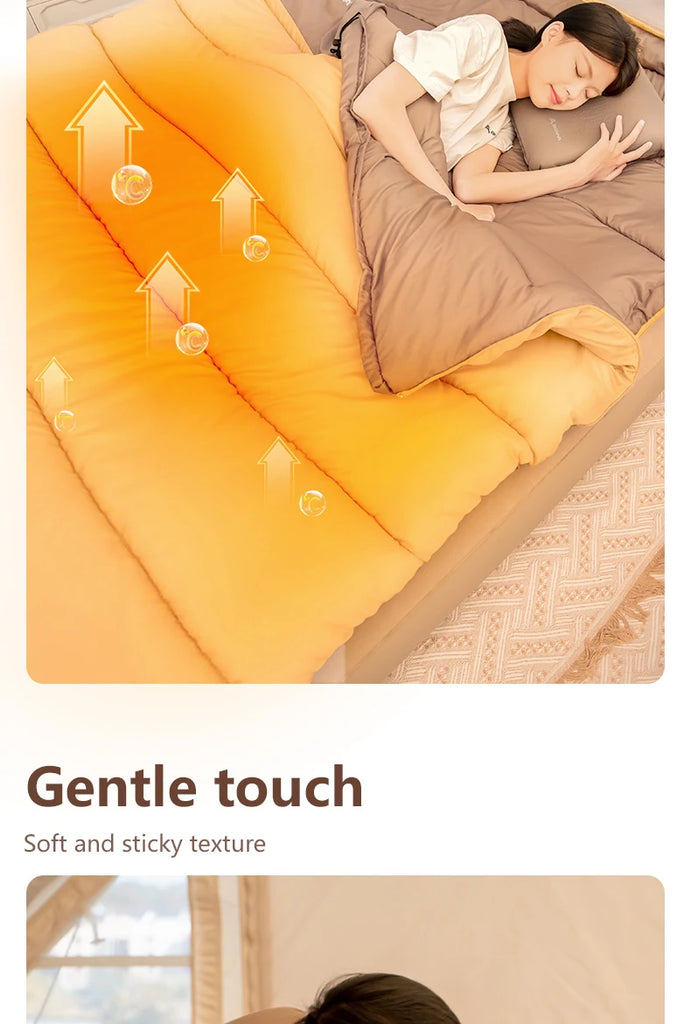 BSWOLF 2-Person Camping Sleeping Bag – Four Seasons, Portable & Warm